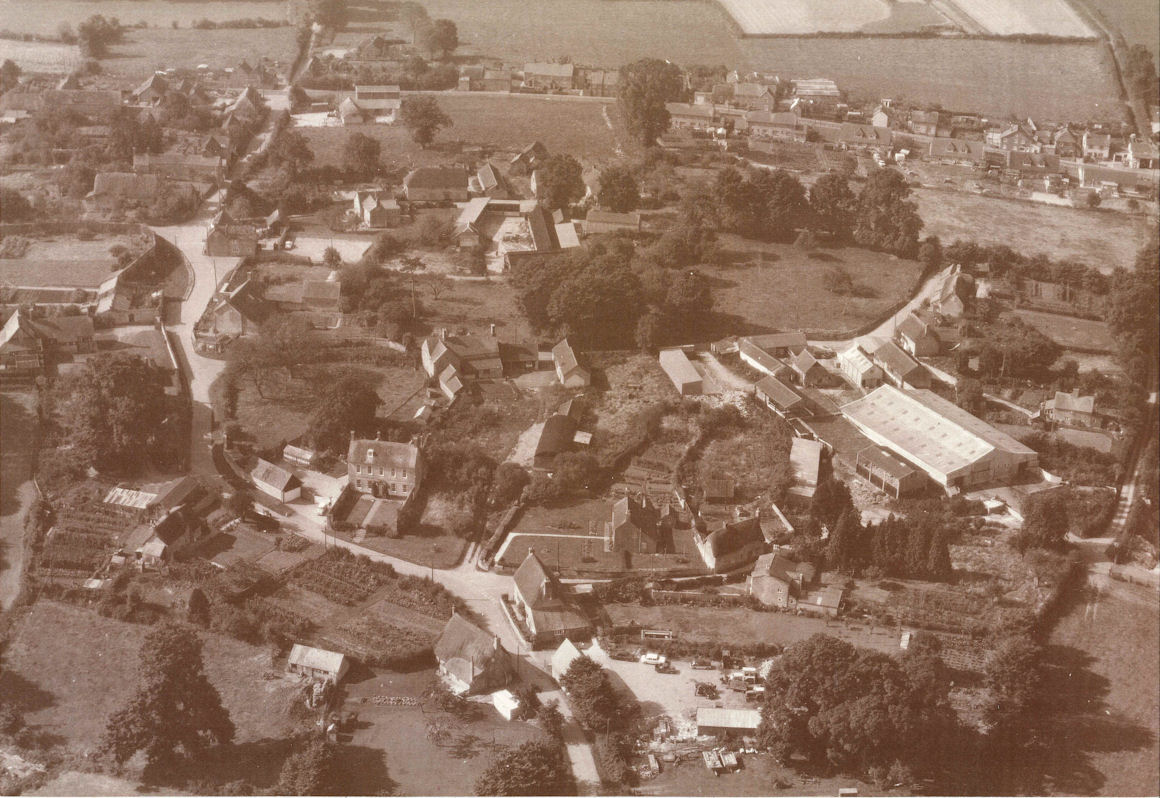 Village from the Air Looking East 1972